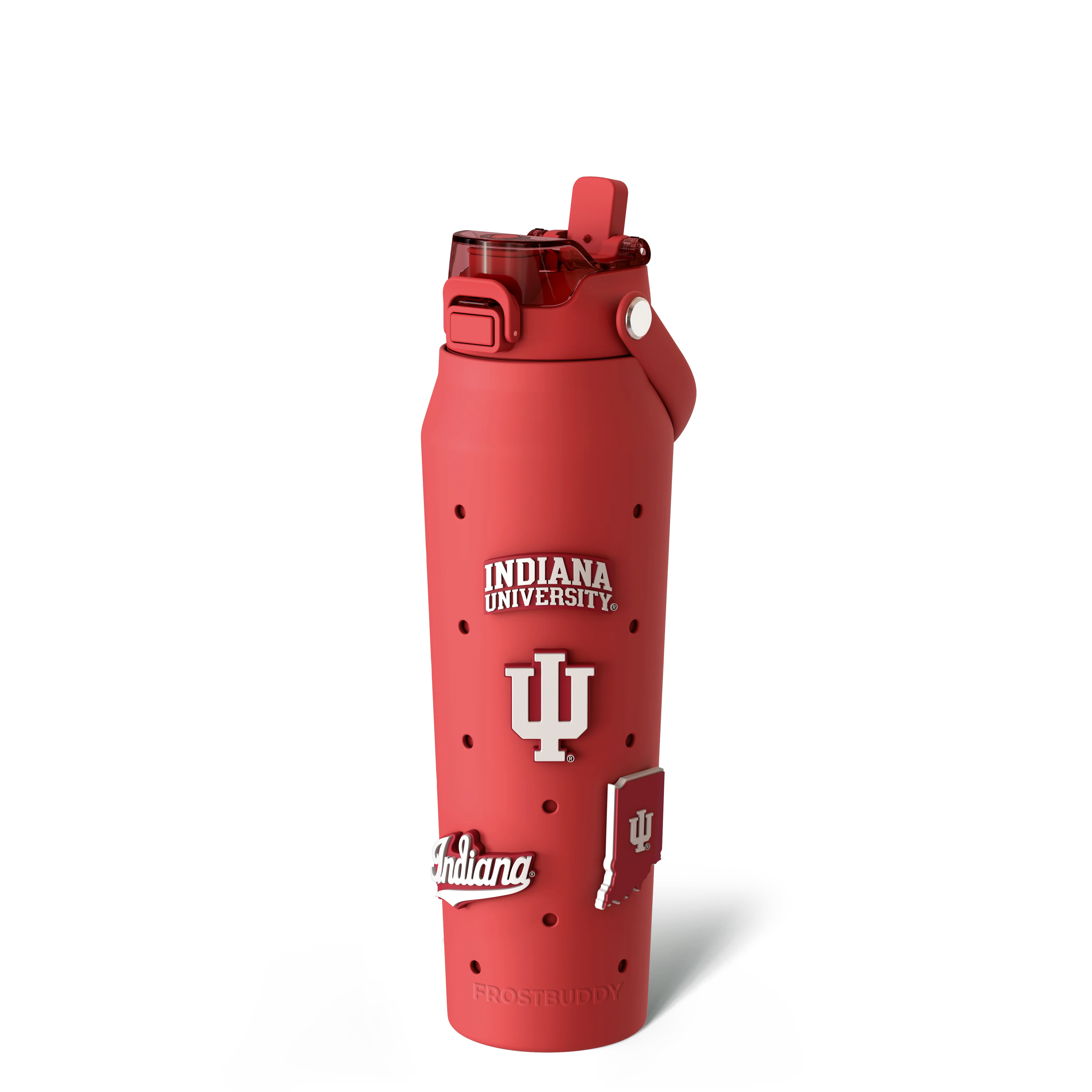 Bottle Buddy 32oz | Indiana Hoosiers | Skin + Budz Bundle