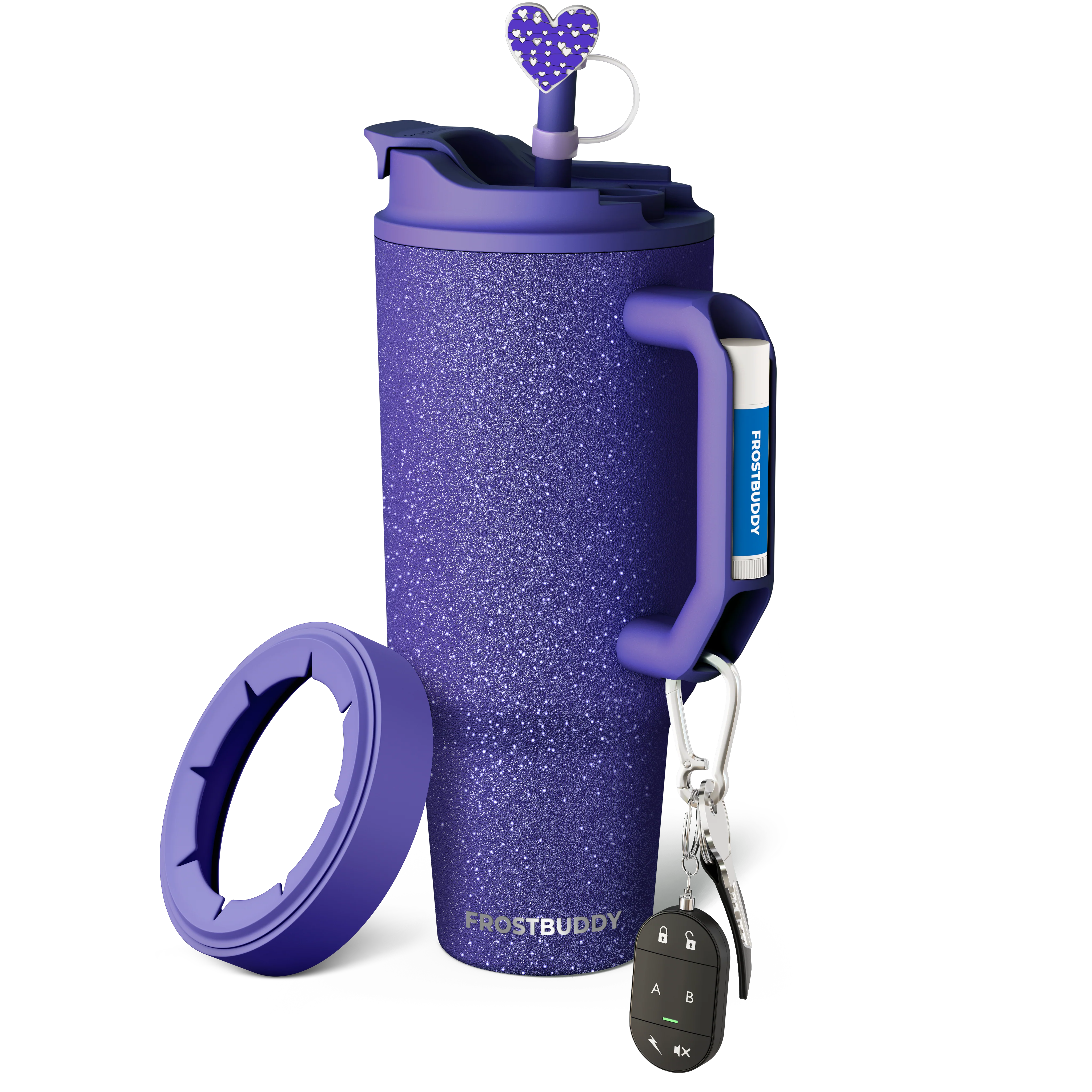 Thicc Buddy 50oz | Purple Glitz