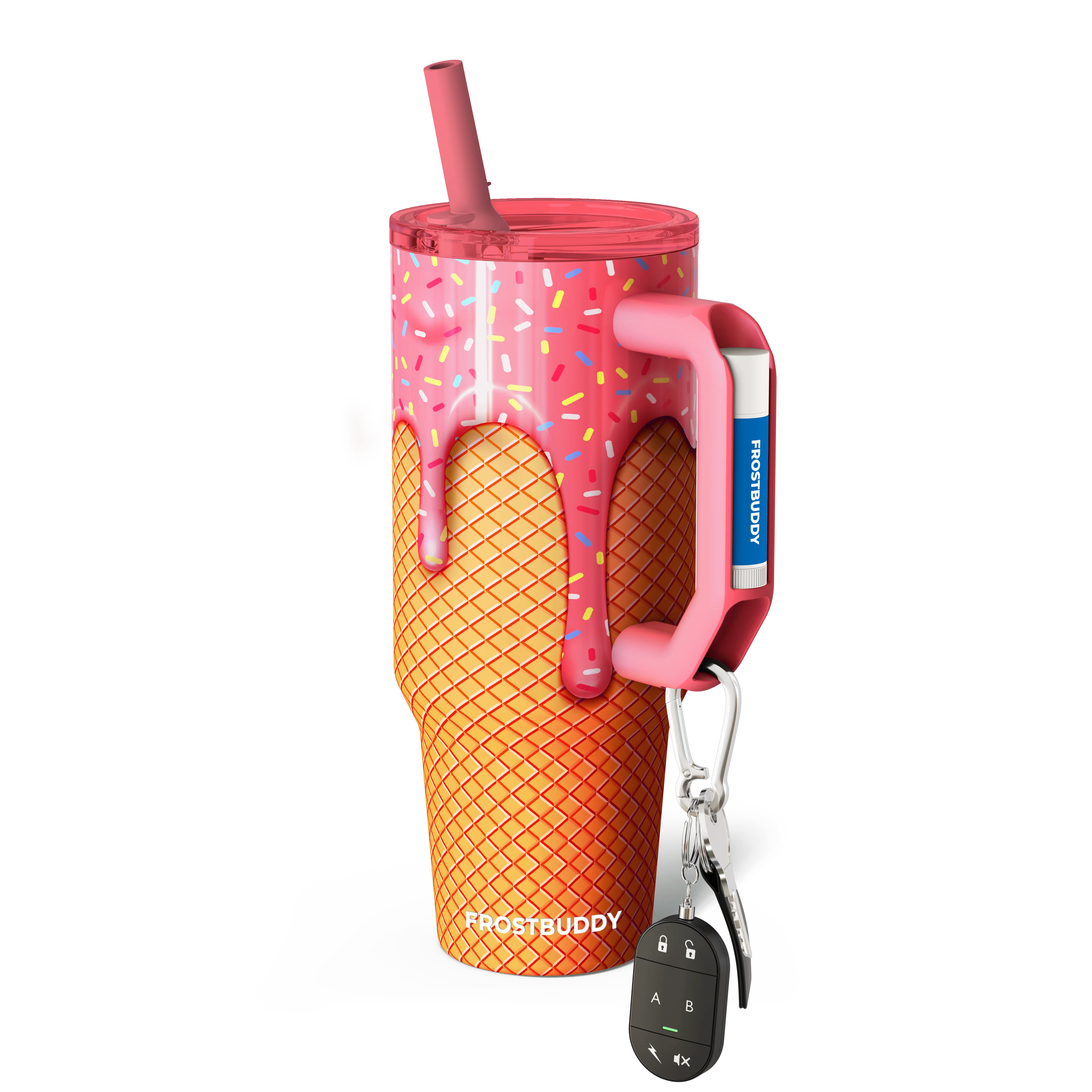 Thicc Buddy 40oz | Pink Ice Cream